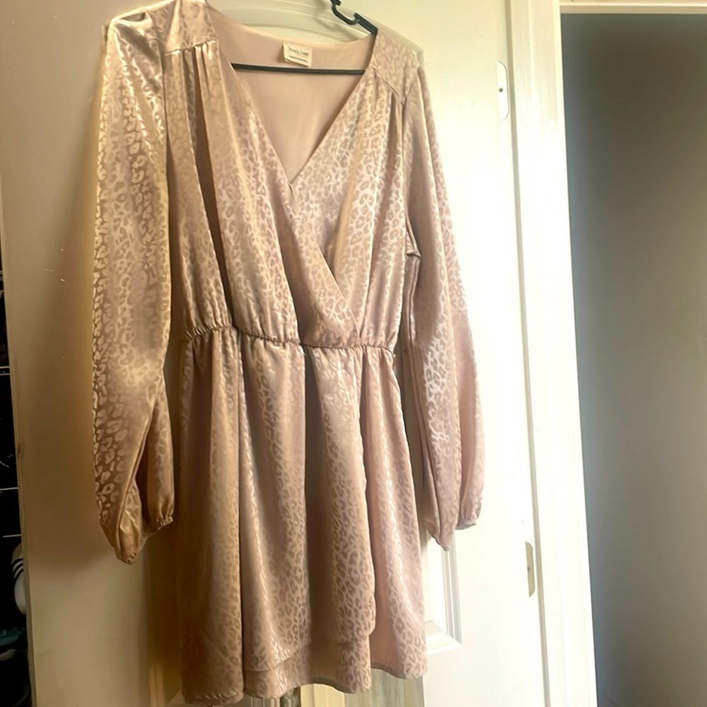 Peach Love neutral tone dress